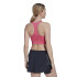 Brassiere de sport running adidas de Medium Suport Pocket pink Femme