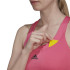 Brassiere de sport running adidas de Medium Suport Pocket pink Femme