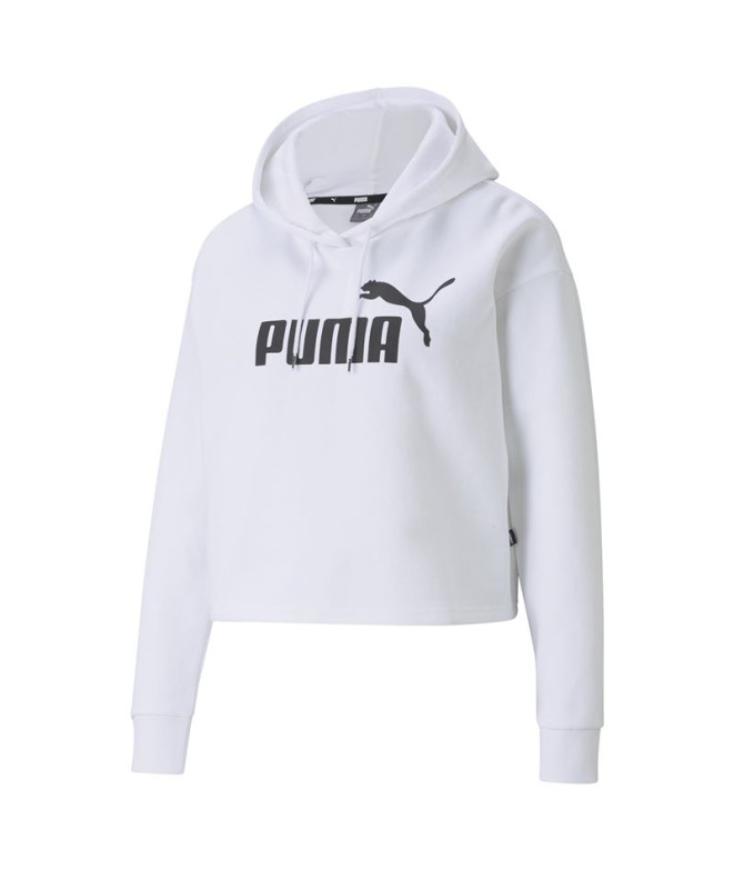 Sweat Puma Ess Cropped Logoo Femme