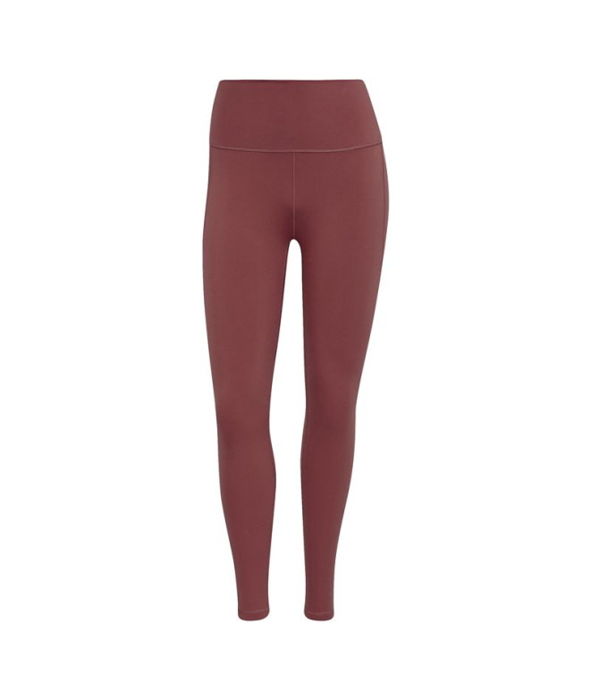 Yoga Leggings adidas Studio 7/8 Femmes Rouge