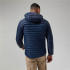 Mountain Jacket Berghaus Vaskye Syn In Hydrloft Blue Hommes