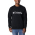 Columbia™ Logo Fleece Crew Mountain Sweatshirt Noir Hommes