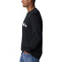 Columbia™ Logo Fleece Crew Mountain Sweatshirt Noir Hommes
