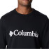 Columbia™ Logo Fleece Crew Mountain Sweatshirt Noir Hommes