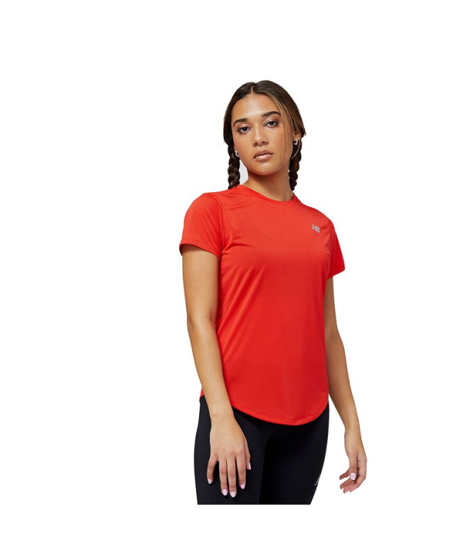 T-shirt running New Balance de Accelerate Red...