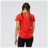 T-shirt running New Balance de Accelerate Red Femme