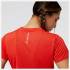 T-shirt running New Balance de Accelerate Red Femme