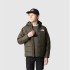 Mountain Jacket The North Face Veste réversible Perrito noir/vert pour garçon