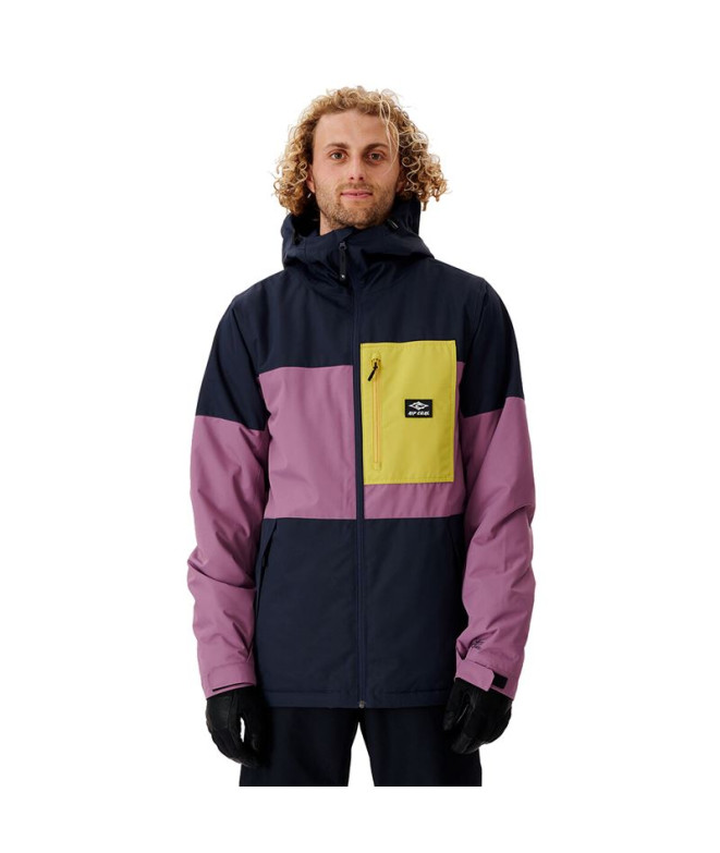 Mountain Jacket RipCurl Notch Up Blue Man