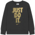 Sweatshirt Nike Gifting Kids Noir