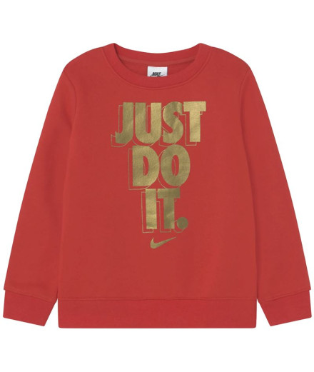 Sweatshirt Nike Gifting Kids Rouge