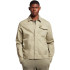Lyle & Scott Cord Collar Trucker Hommes - Chemise beige