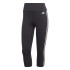 Leggings de running adidas Train Essentials 3-Stripes Femme Noir