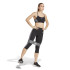 Leggings de running adidas Train Essentials 3-Stripes Femme Noir
