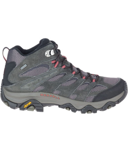 Bottes d'alpinisme Merrell Moab 3 Mid Gtx Hommes Noir