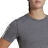 Traning Top adidas 3-Stripes Essentials Femmes Gris