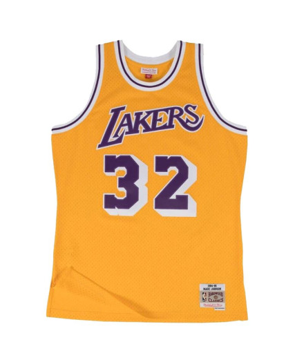 T-shirt Basket-ball de Mitchell & Ness La Lakers Magic...