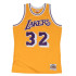 T-shirt Basket-ball de Mitchell & Ness La Lakers Magic Jhonson Yellow Homme