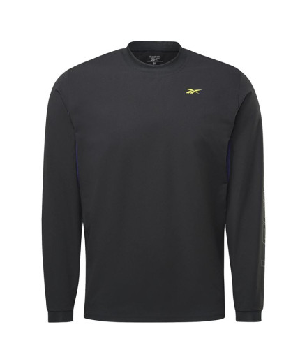 T-Shirt Fitness Reebok Les Mills Hommes Noir