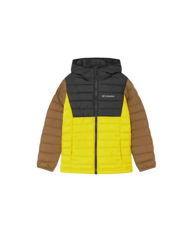 Mountain Jacket Columbia Powder Lite Kids Yellow