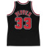 T-shirt Basket-ball de Mitchell & Ness Chicago Bull Scotie Pippen Noir Homme