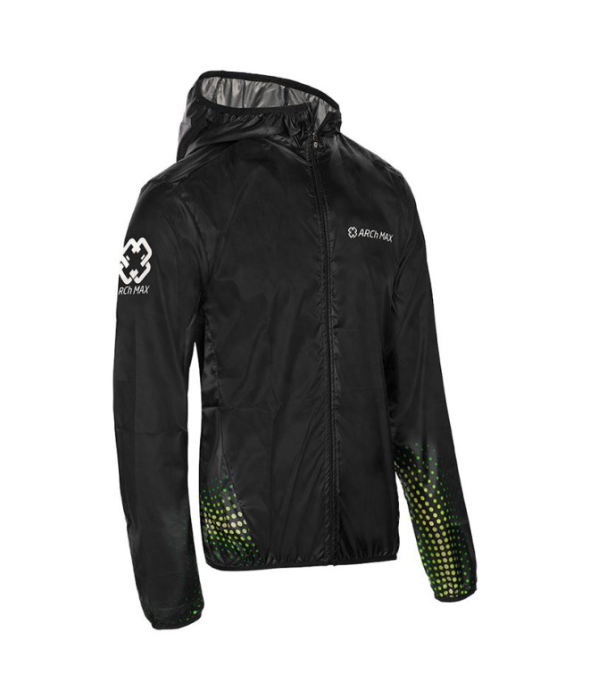 Veste de Running Arch Max Windstopper Noir Homme