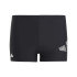 Maillot de bain adidas 3 Bar Kids Black