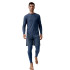 Born Living Yoga Nekong T-Shirt Bleu Homme