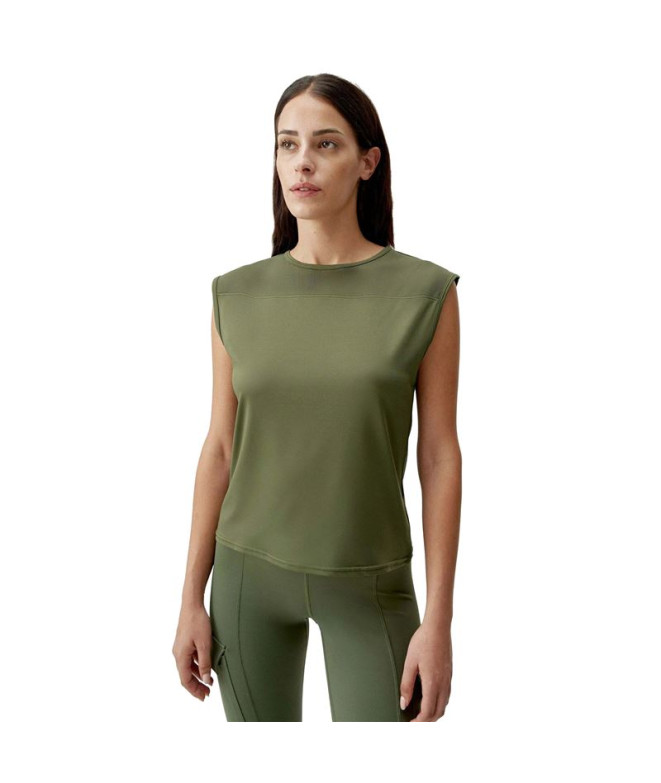 T-Shirt Yoga Born Living Yoga Sira Green Femmes