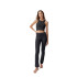 Brassiere de sport Born Living Yoga Chiara Noir Soutien-gorge de yoga pour femmes