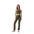 Brassiere de sport Born Living Yoga Chiara Vert pour femme