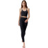 Brassiere de sport Born Living Yoga India Noir Femmes