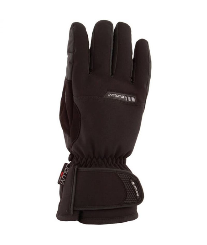 Gants skiwear Joluvi Soft-Shell Hot Black
