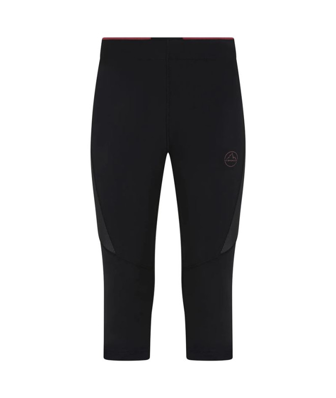 Collant de running La Sportiva Triumph 3/4 Noir...