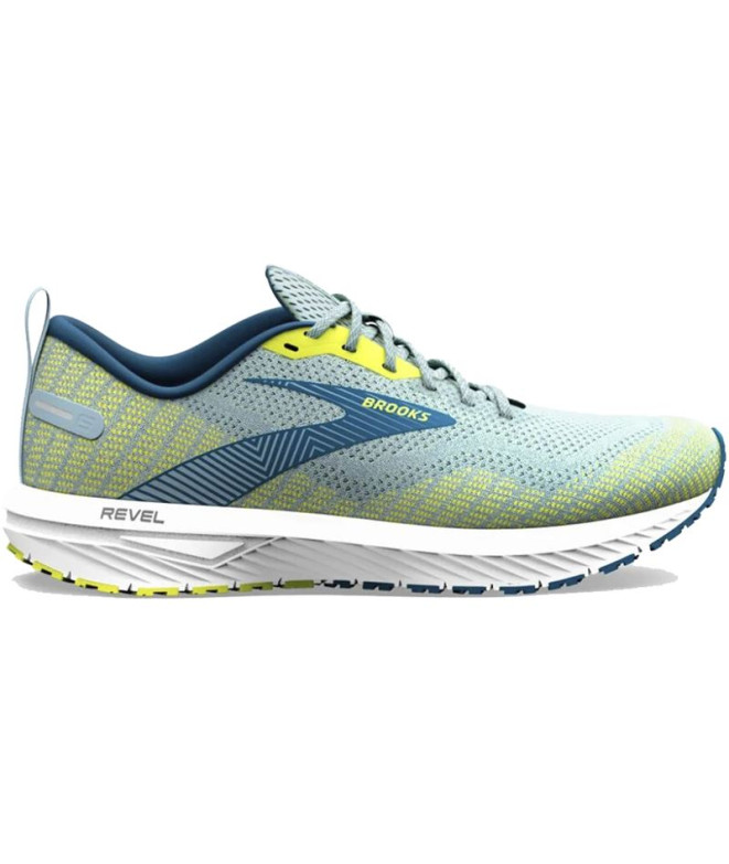 Chaussures Running Brooks de Revel 6 Blue Homme