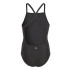 Maillot de bain adidas Big Logo Black Girl's Swimsuit
