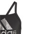 Maillot de bain adidas Big Logo Black Girl's Swimsuit