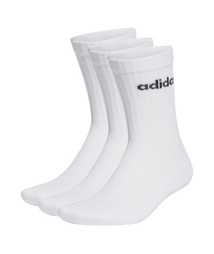 Chaussettes de sport adidas Linear White Unisex