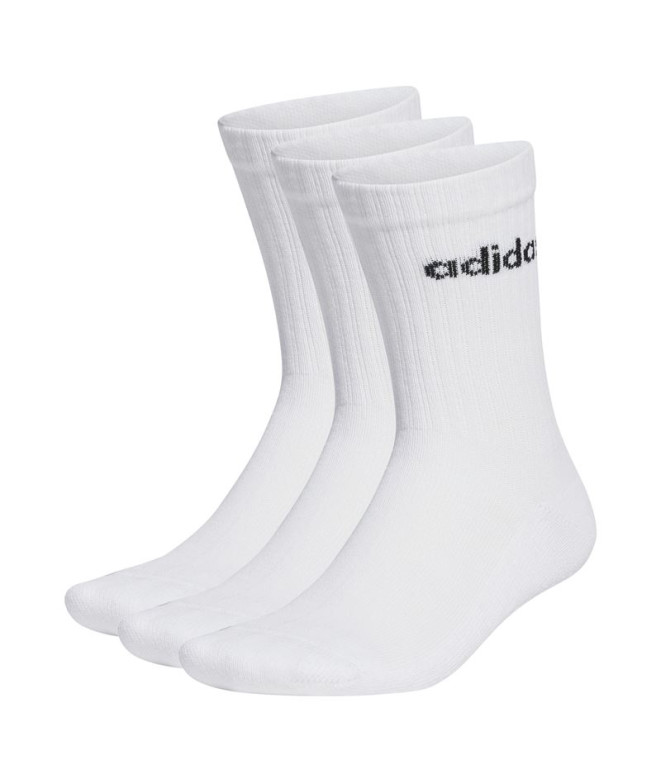 Chaussettes de sport adidas Linear White Unisex