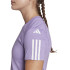 T-Shirt Fitness adidas Essentials Femme Violet