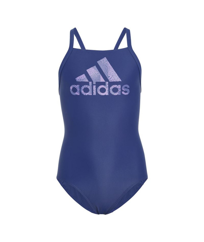 Maillot de bain adidas Big Logo Bleu Maillot de...