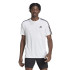 T-shirt Fitness adidas de Essentials White Homme