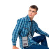 Sac à bandoulière Eastpak Daller Pochette Sunday Grey