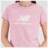 T-shirt New Balance Essentials Pink Femme