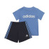 Set adidas 3 Bands Essentials Enfants Bleu