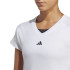 T-Shirt Fitness adidas Essentials Minimal Femme Blanc