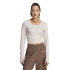 Yoga and Pilates T-shirt adidas Studio Grey Women's