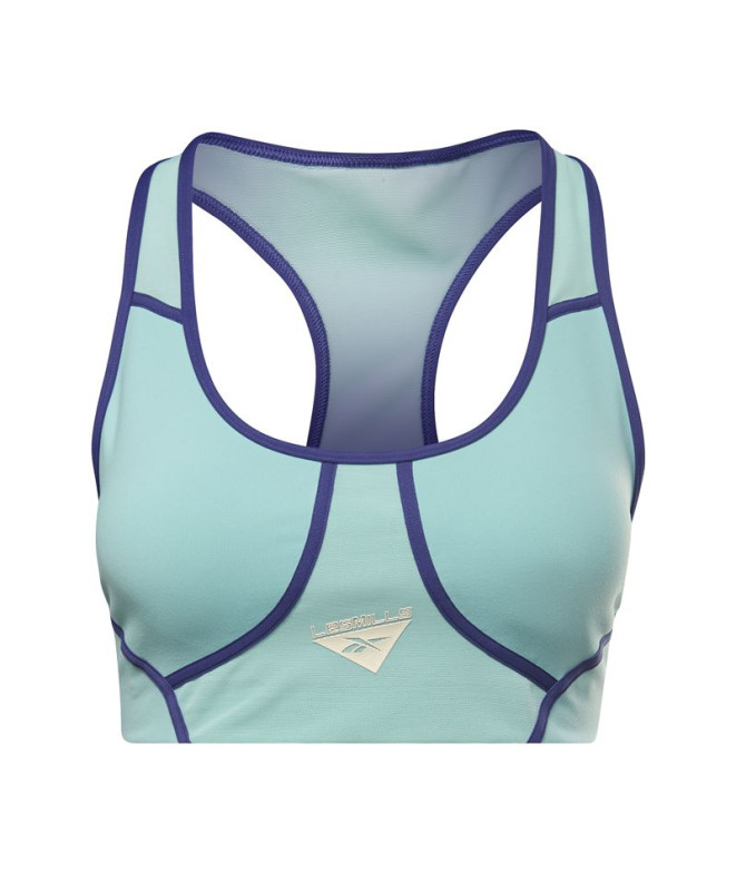 Fitness Sports Bra Reebok Les Mills Colorblock...