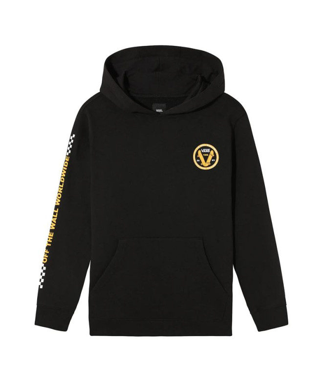 Sweatshirt Vans Global Stack Kids Noir