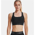 Brassiere de sport Under Armour Mid Crossback Bleu Femme